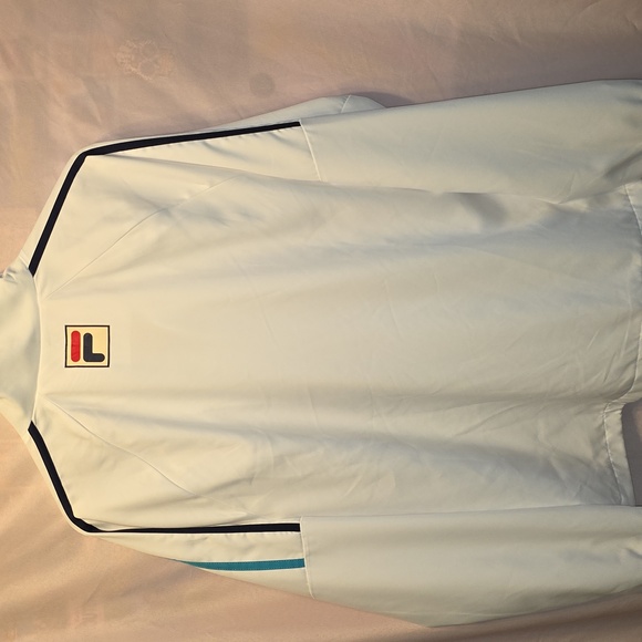 Fila Tennis Windbreaker BNP PARIBAS OPEN Mens Size Large NWOT - Picture 4 of 7